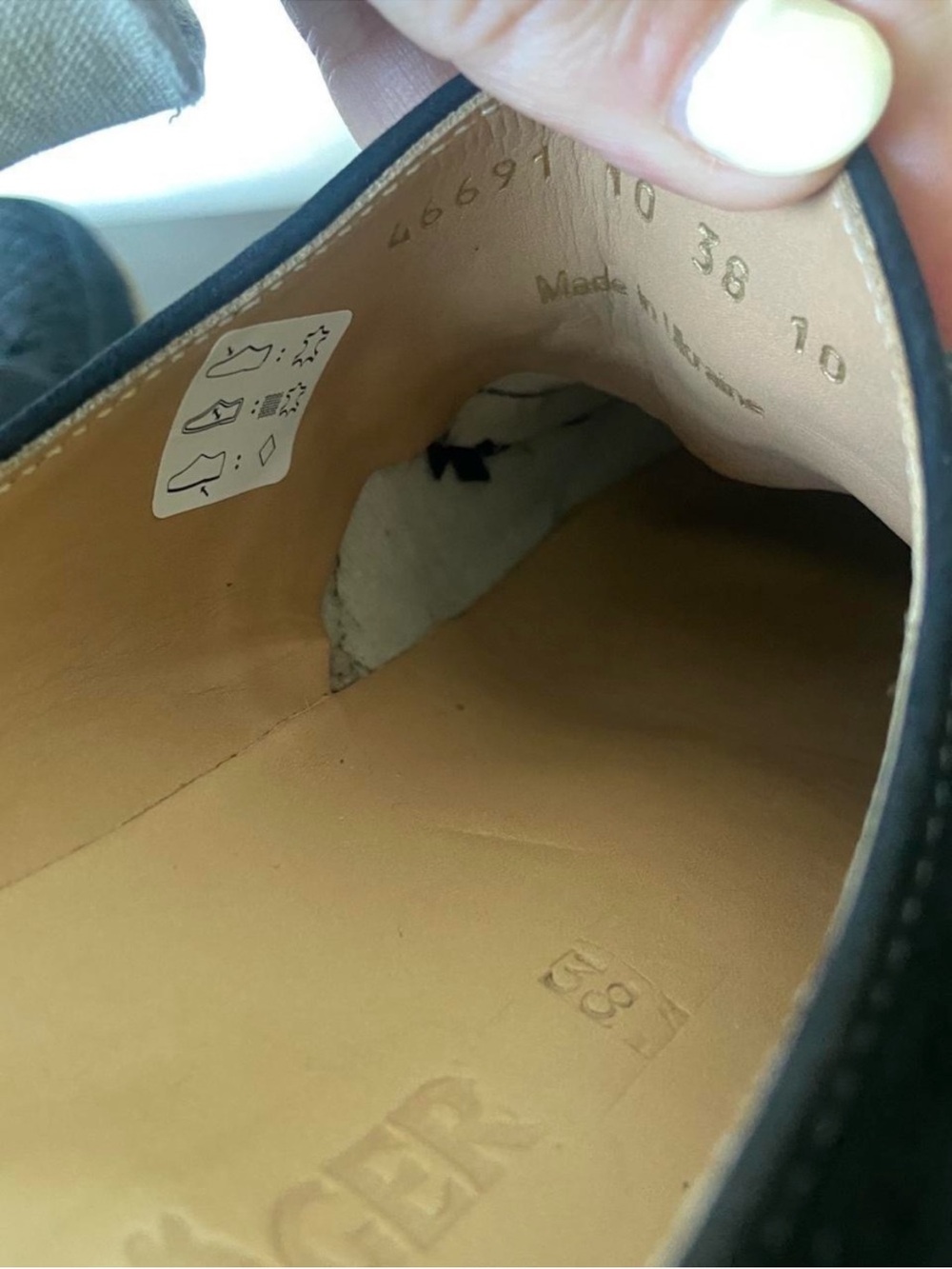 Haflinger “Neo” Black Slip-On Mules - Picture 6 of 6